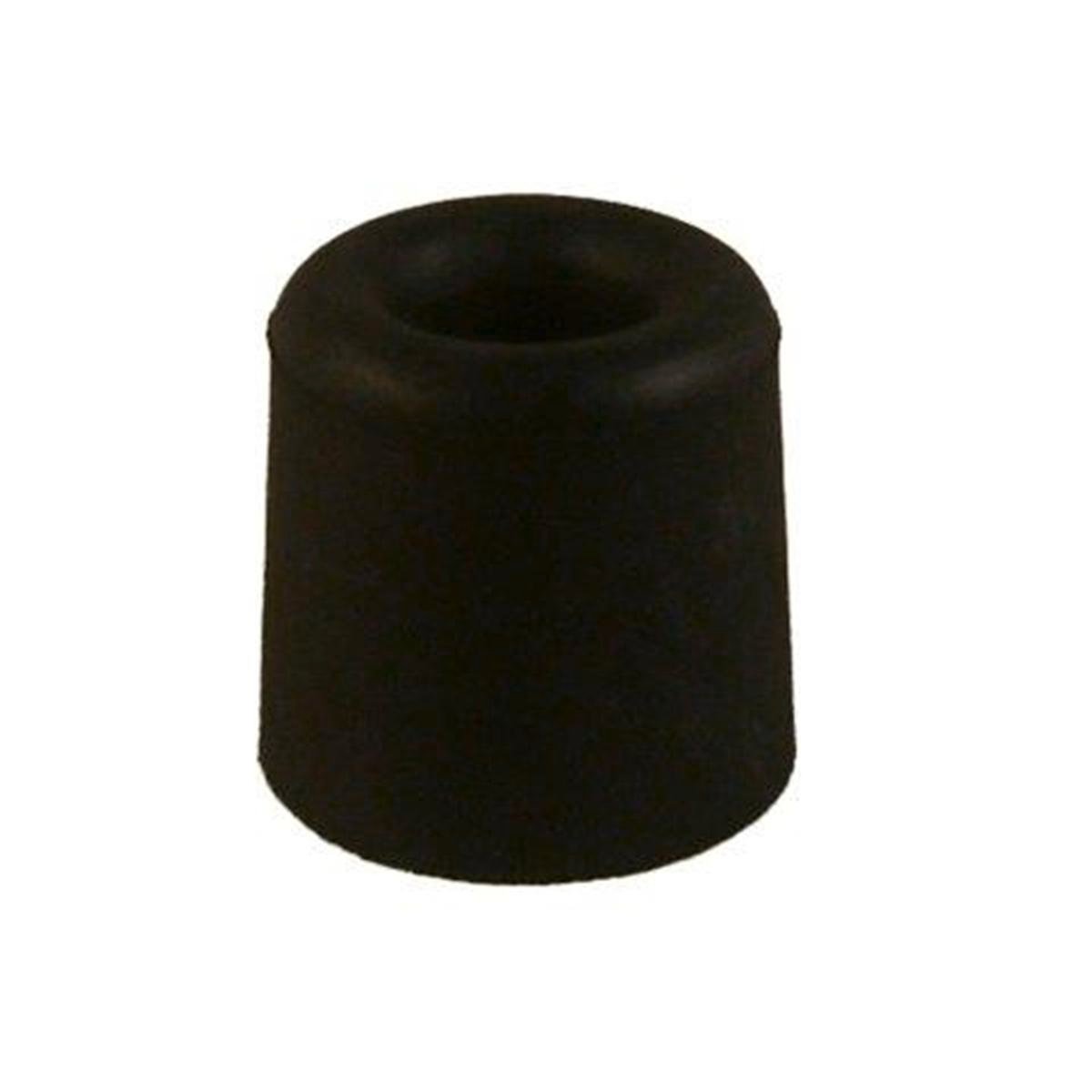 Adoored Round Door Stop - 30mm - Black Rubber - Interior/Exterior Use - SuperSaverAU - view 1