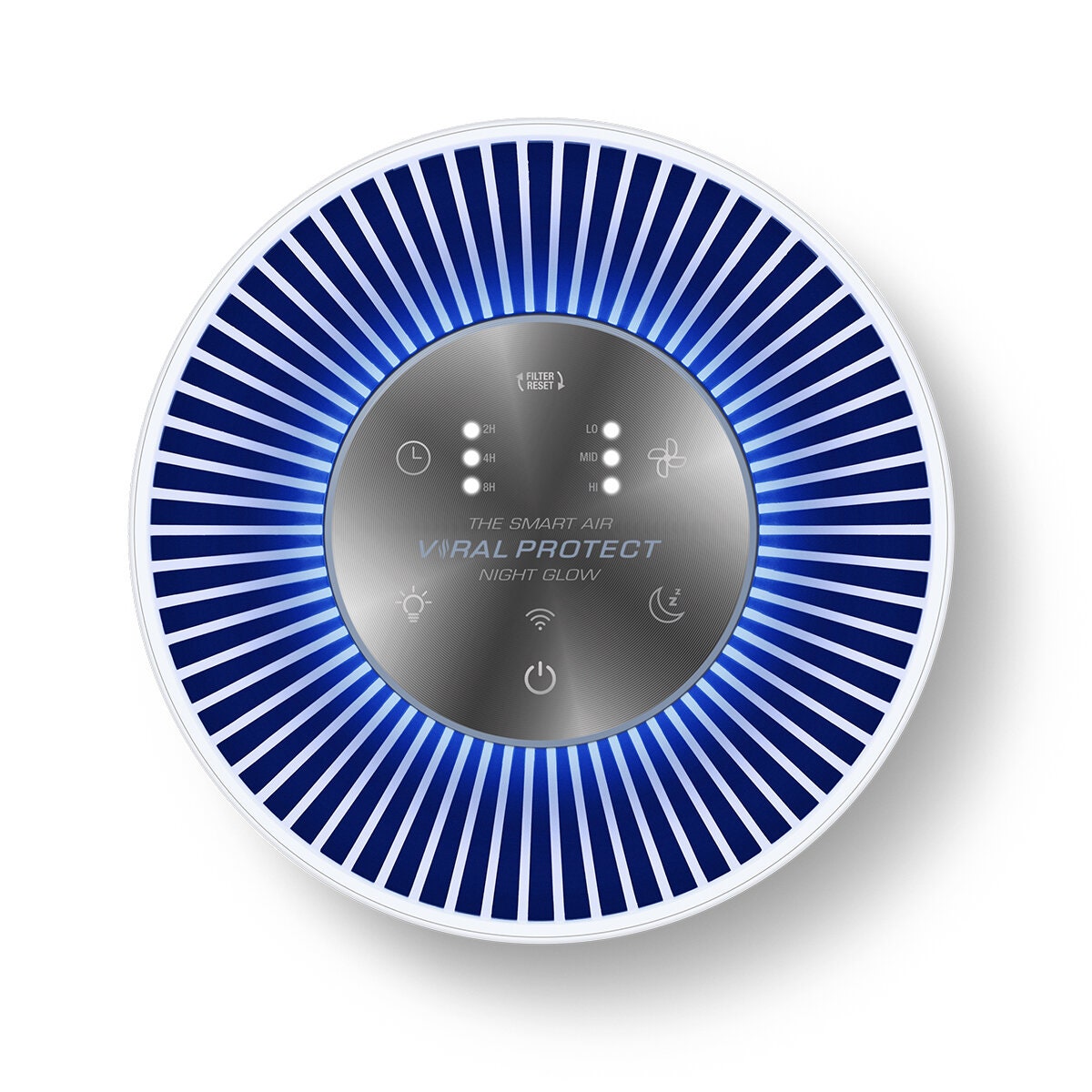 Breville Smart Air Viral Protect Night Glow - 3 Stage AntiViral HEPA 13, WiFi and Voice Control - LAP168WHT