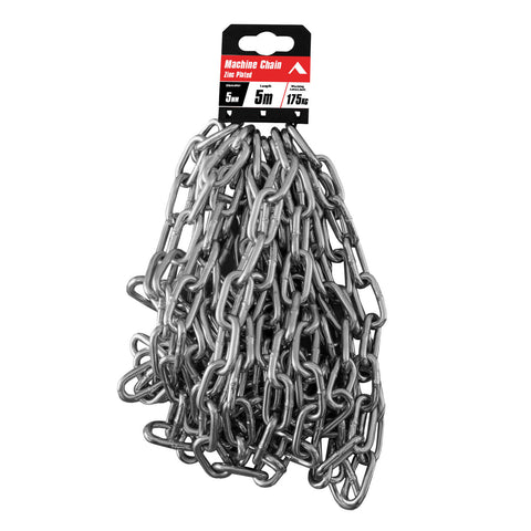 Pinnacle 5mm x 5m Zinc Plated Machine Chain