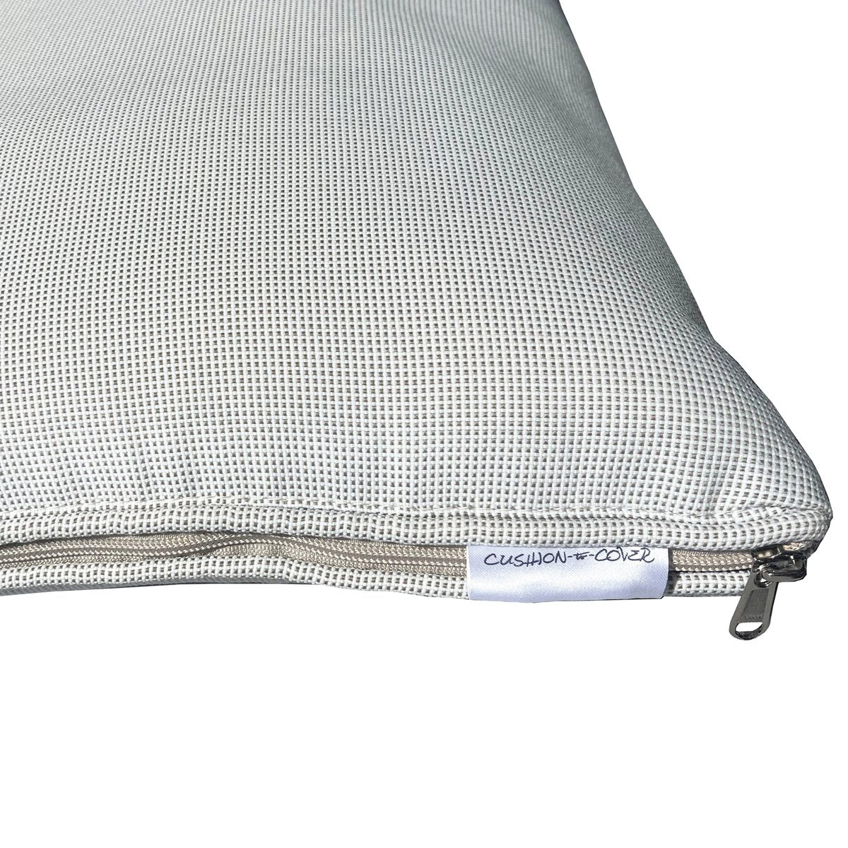 Cushion to Cover 61 x 35cm Oatmeal Outdoor Cushion - 2-in-1 Furniture Cover - SuperSaverAU - view 3