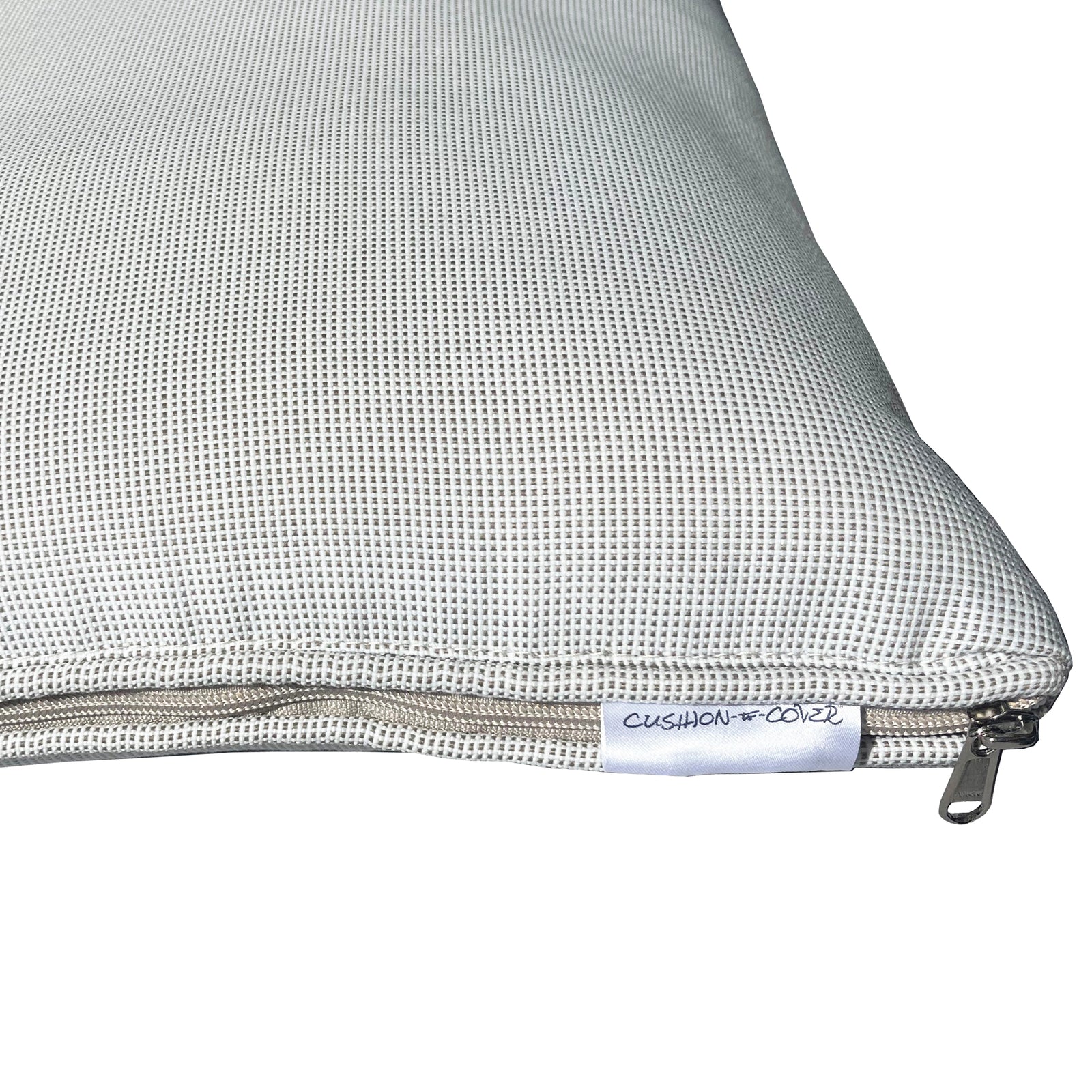 Cushion-to-Cover 3 Seater Furniture Cover with 61 x 35cm Oatmeal Outdoor Cushion