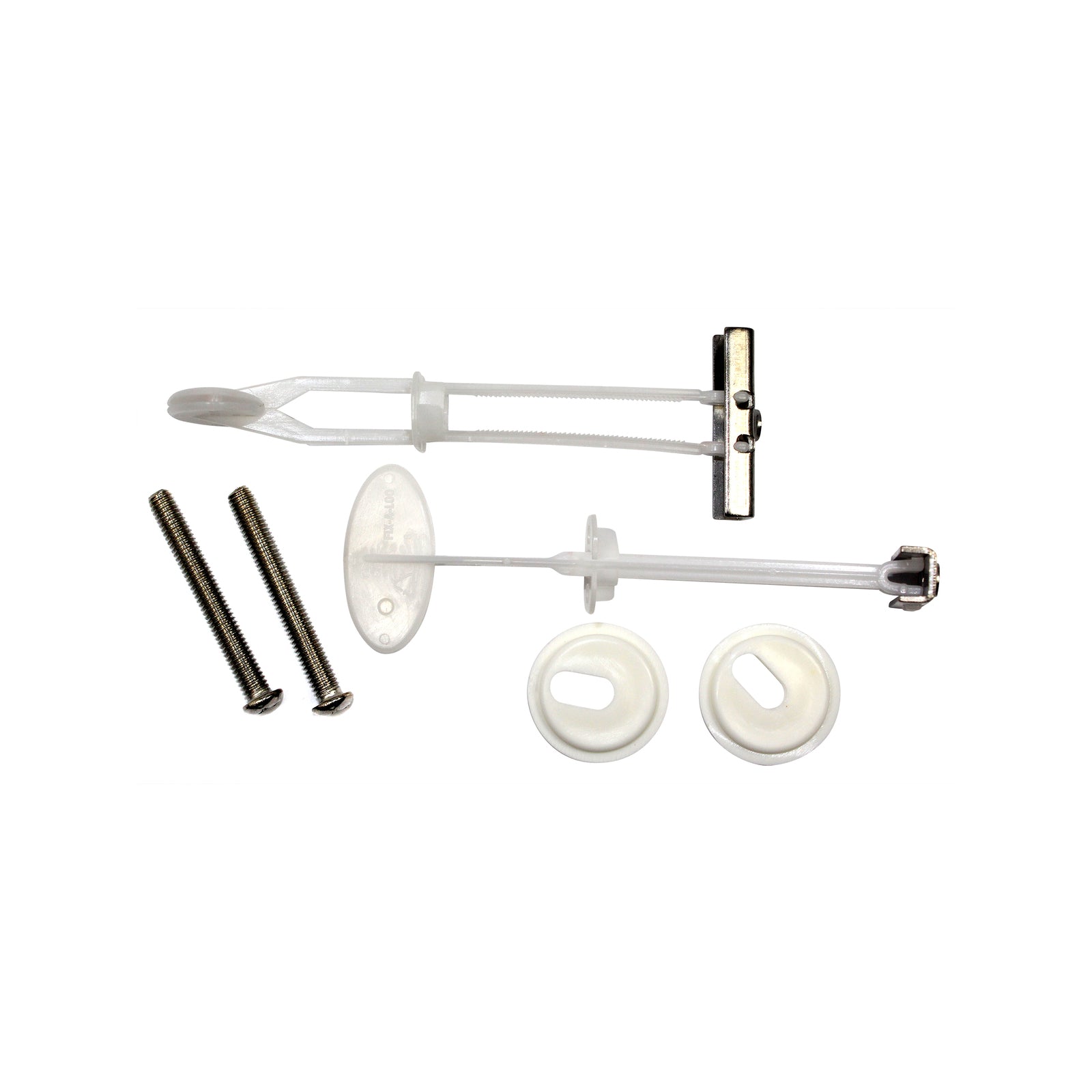FIX-A-LOO 240 x 125mm White Plastic Toilet Seat Blind Fixing Kit