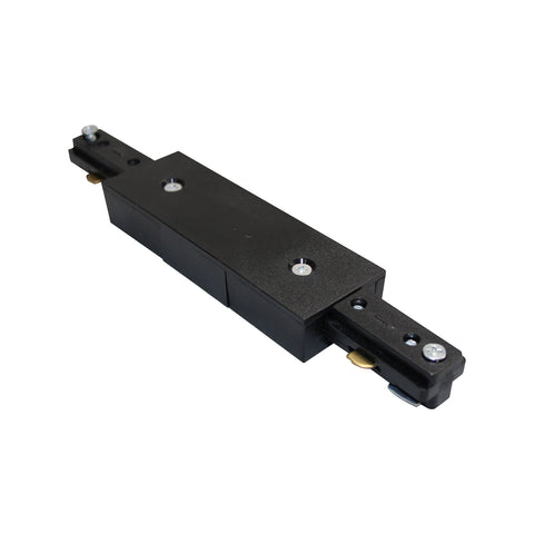 Mercator Single Track Circuit I Shaped Joiner Black Hardwired 240V MTK105BK
