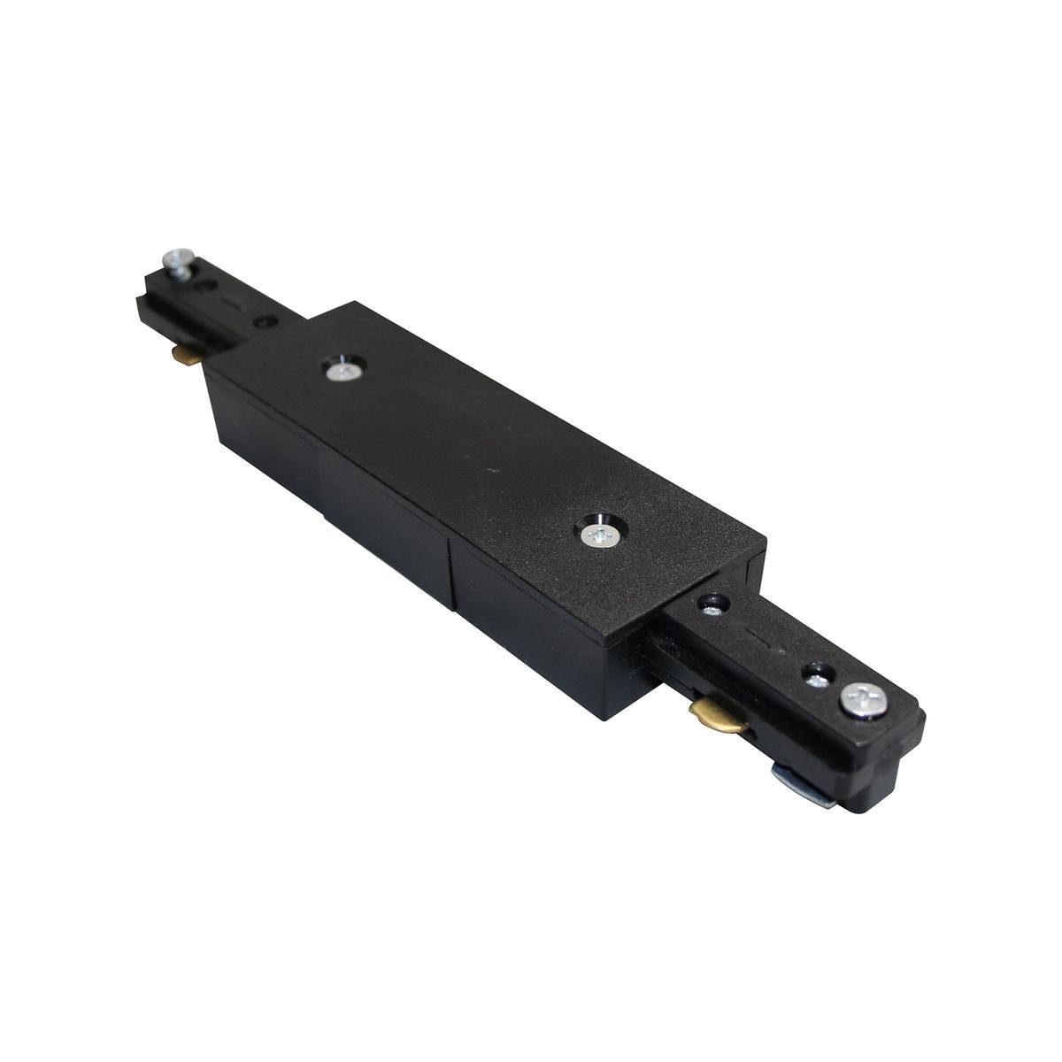 Mercator Single Track Circuit I Shaped Joiner Black Hardwired 240V MTK105BK