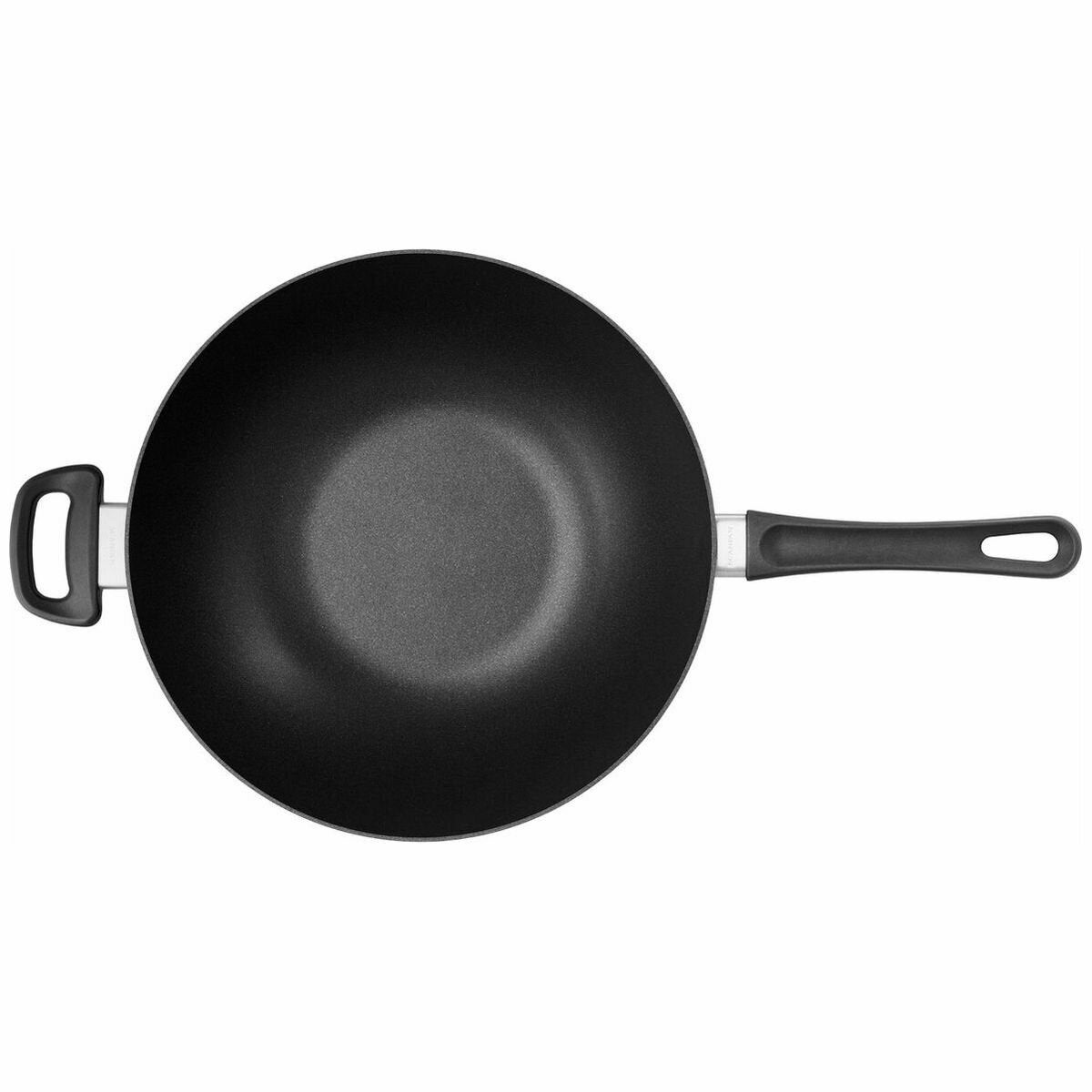 Scanpan Classic 30cm wok - Stratanium technology, PFOA free, oven safe to 260°C - 17339