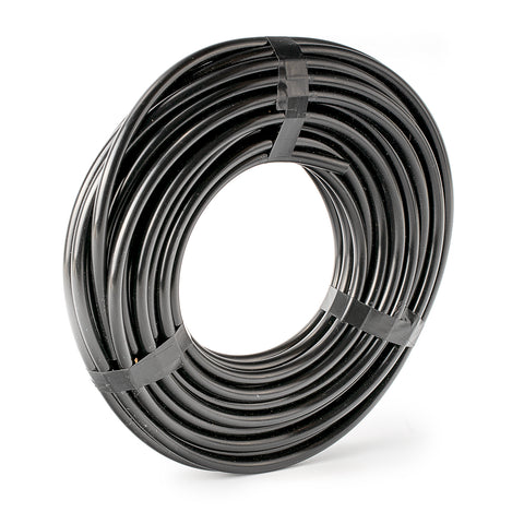 Holman 4mm x 10m Irrigation Drip Flex Tube - Black Flexible PVC for Micro Irrigation