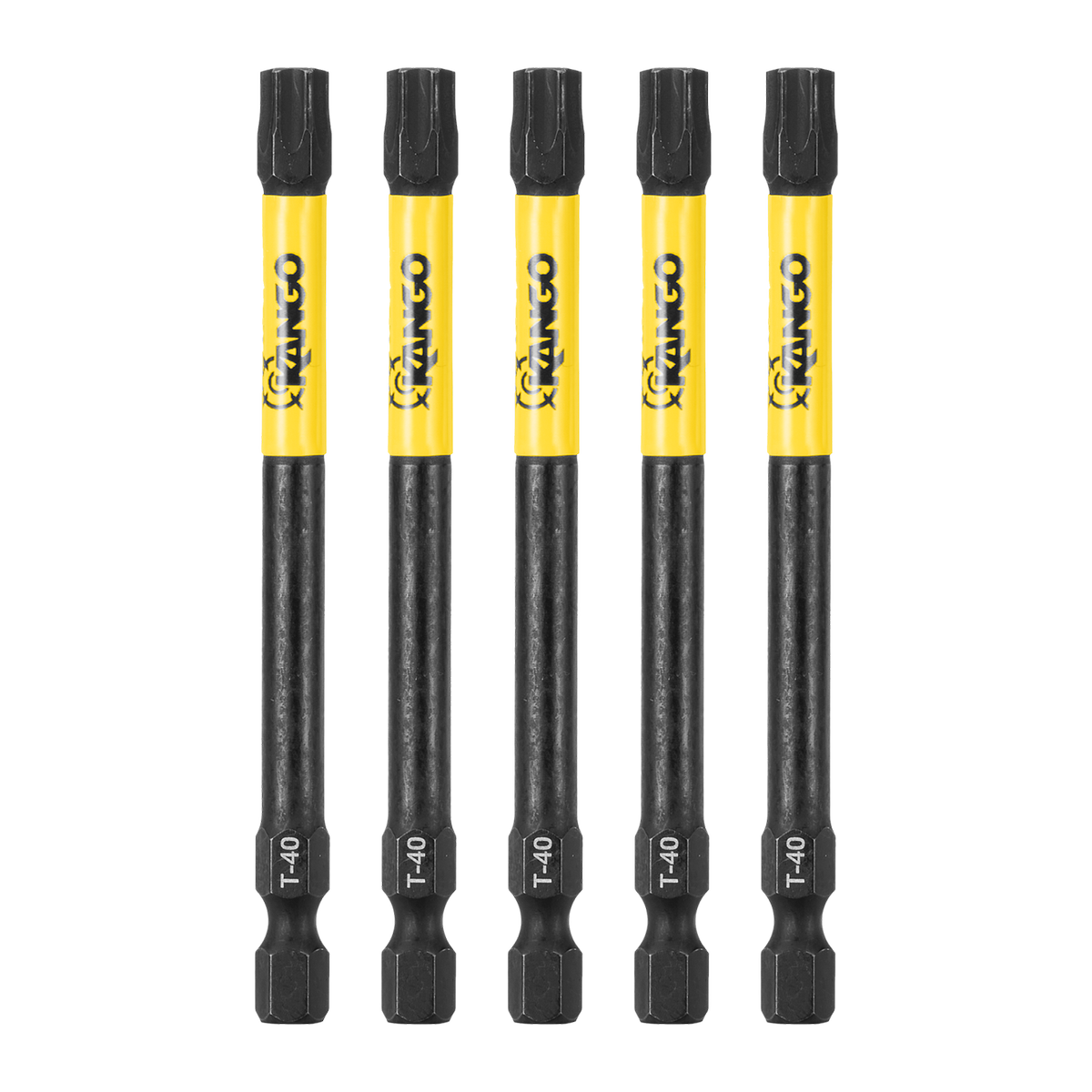 Kango 89mm TX40 HYPERTORQUE Impact Driver Bit 5 Pack - High Torque - Durable - SuperSaverAU - view 2