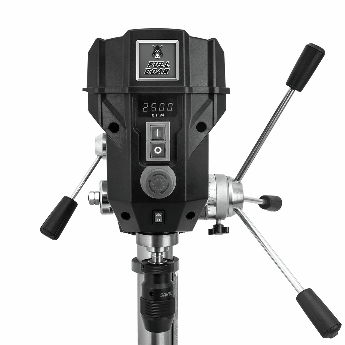 Full Boar 750W Digital Bench Mounted Drill Press Cast Iron Variable Speed FBDDP-750