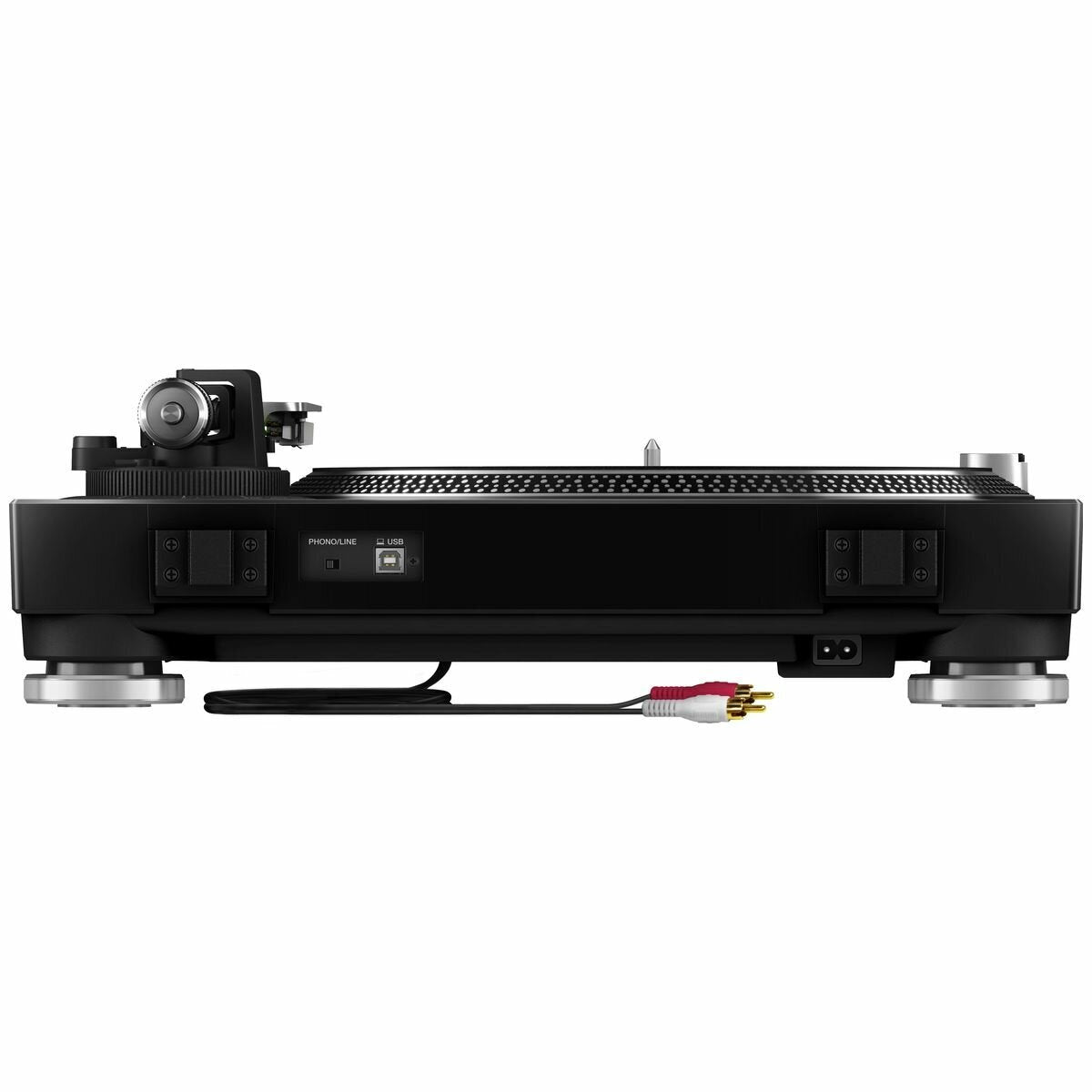 Pioneer DJ PLX-500 Direct Drive Turntable - USB Recording, Cover Art Display, Black - PDJ-PLX-500-BK