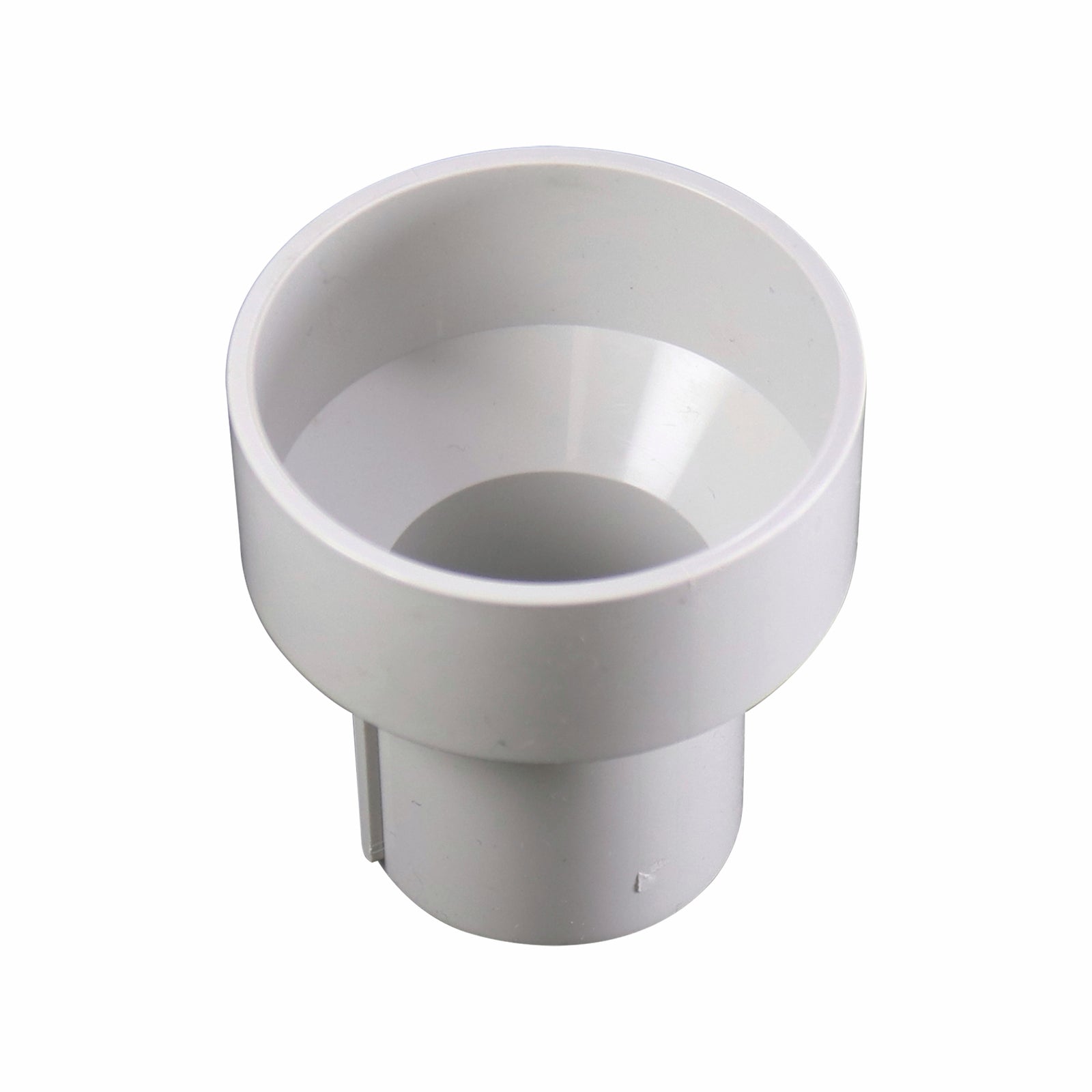 Kinetic 50 x 40mm PVC Puddle Flange Adaptor Light Grey