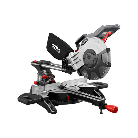 Ozito 2100W 254mm Double Bevel Sliding Mitre Saw SCMS-2125, 10 Inch, Laser Guide, 4000 RPM