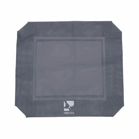 Fido Fletch Large Pet Bed Replacement Cover - Textilene - Grey - Odour Reducing - SuperSaverAU - view 1