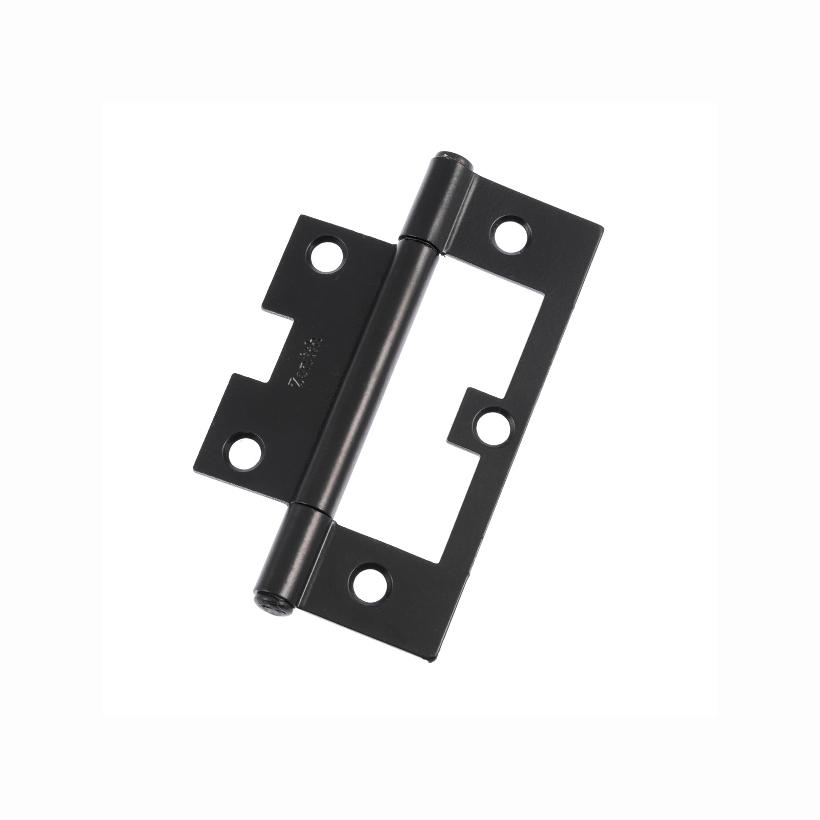 Lane 90mm Matte Black Steel Easy Fit Hinge 2 Pack