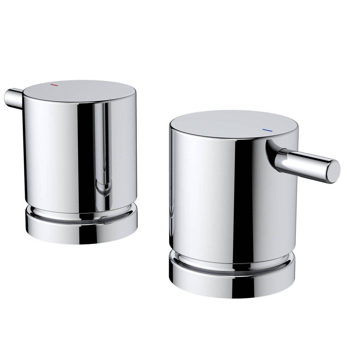 Caroma Luna Lever Basin Top Assemblies - 44mm x 54mm - Chrome - Lead-Free Brass - SuperSaverAU - view 1