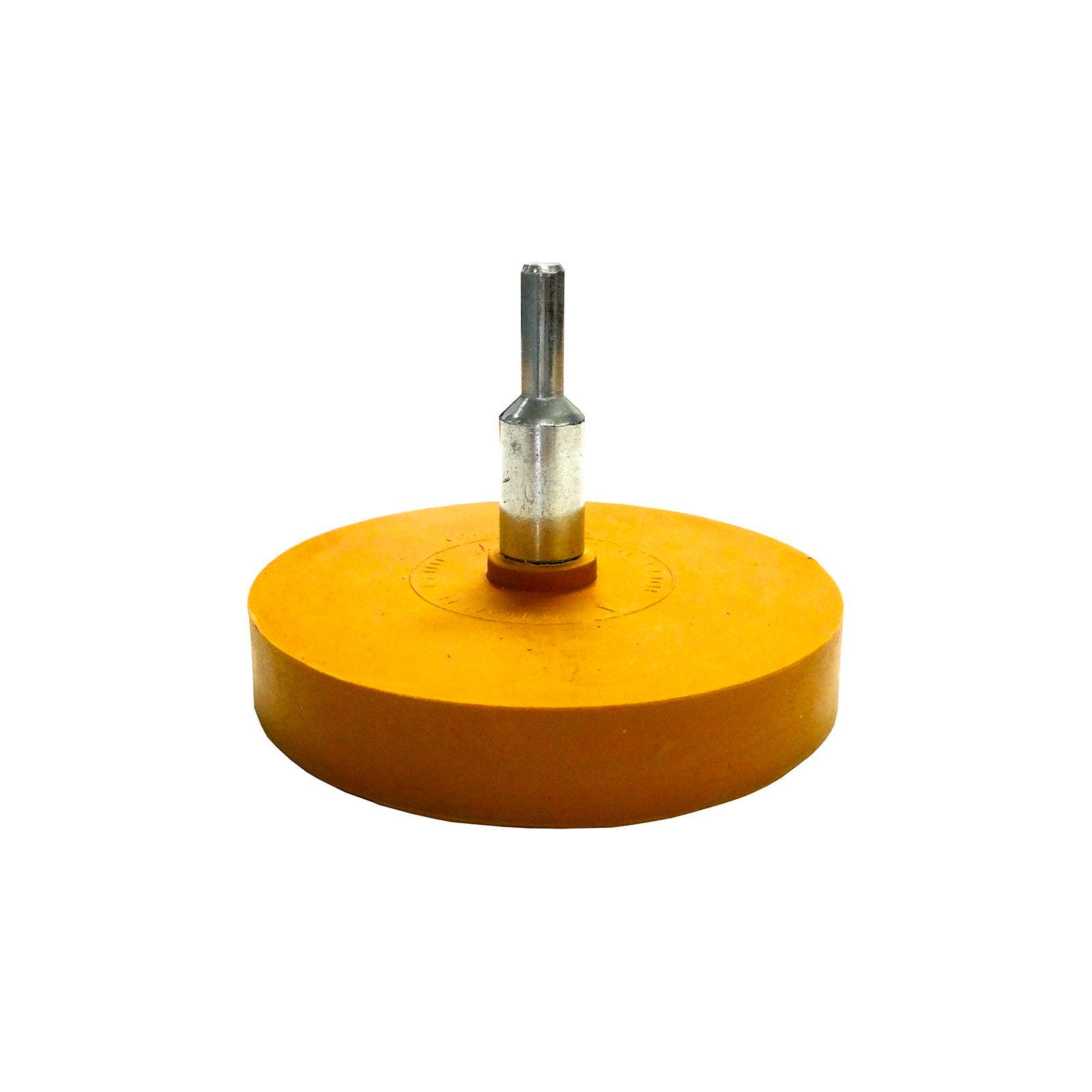 Josco 90mm Caramel Wheel Rubber Decal & Adhesive Remover for Drills