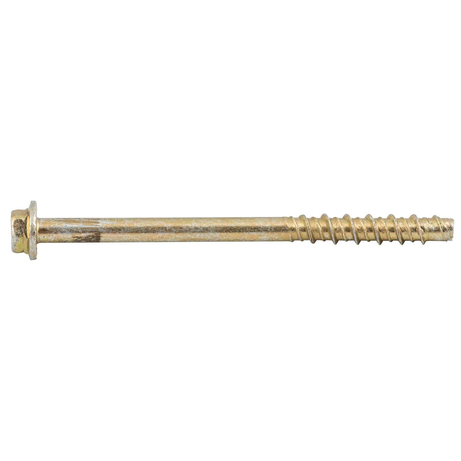 Ramset AnkaScrew 6 x 100mm Zinc-Plated Masonry Anchor - Flanged Hex Screw-In - 4 Pack