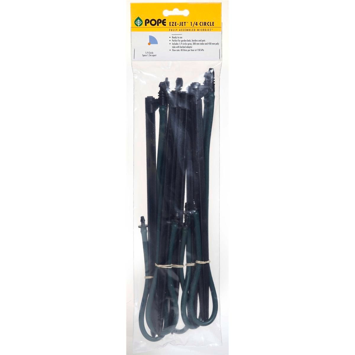 Pope 1/4 Circle Micro Poly Eze Jet 5 Pack, 40L/h Above-Ground Sprayer