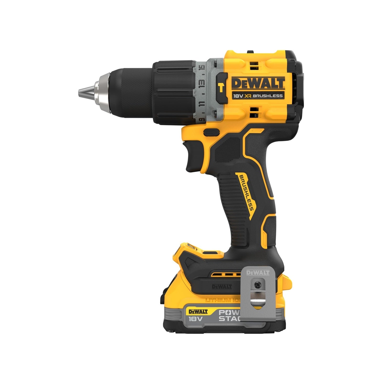 DeWALT 18V 5.0Ah XR Brushless 2-Speed Hammer Drill Driver Combo Kit DCD805P2T-XE