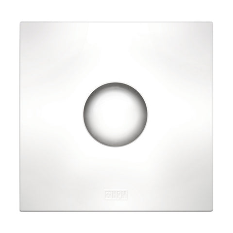 HPM 100mm White Square Wall Exhaust Fan - 94m3/h Axial 14W 240V EF100SQWE