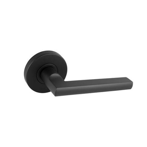 Gainsborough G4 Series Lianna Passage Lever Set Matte Black Interior