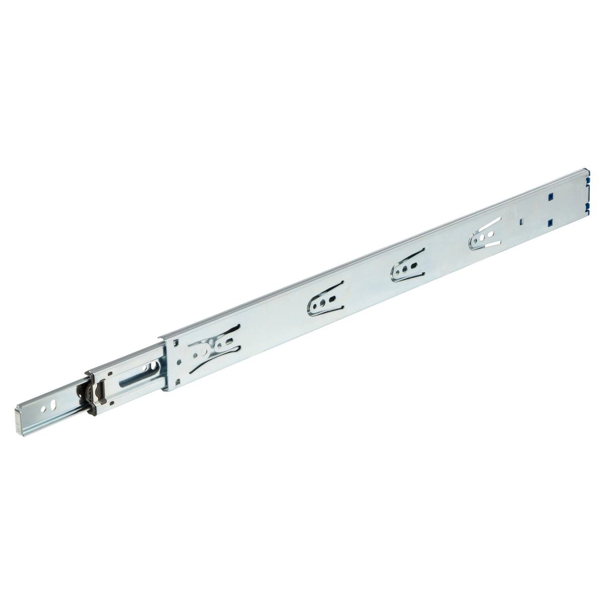 Kaboodle Hettich Push to Open Drawer Runner - 1 Set Steel Chrome Plated - SuperSaverAU - view 1