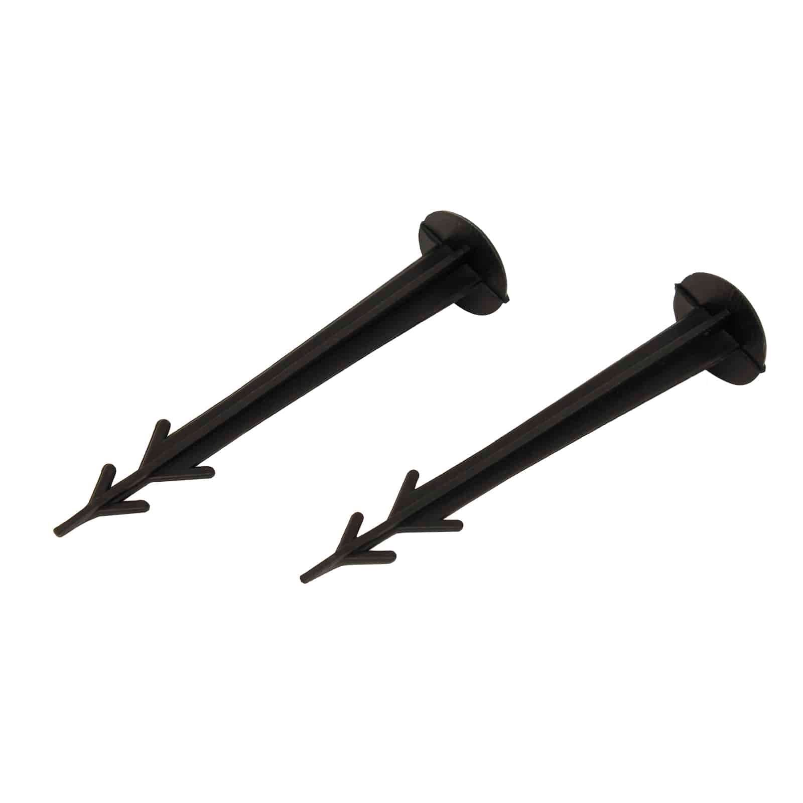 Jack Black Plastic Weed Matt Poly Pegs 25 x 115mm UV Protected - 20 Pack