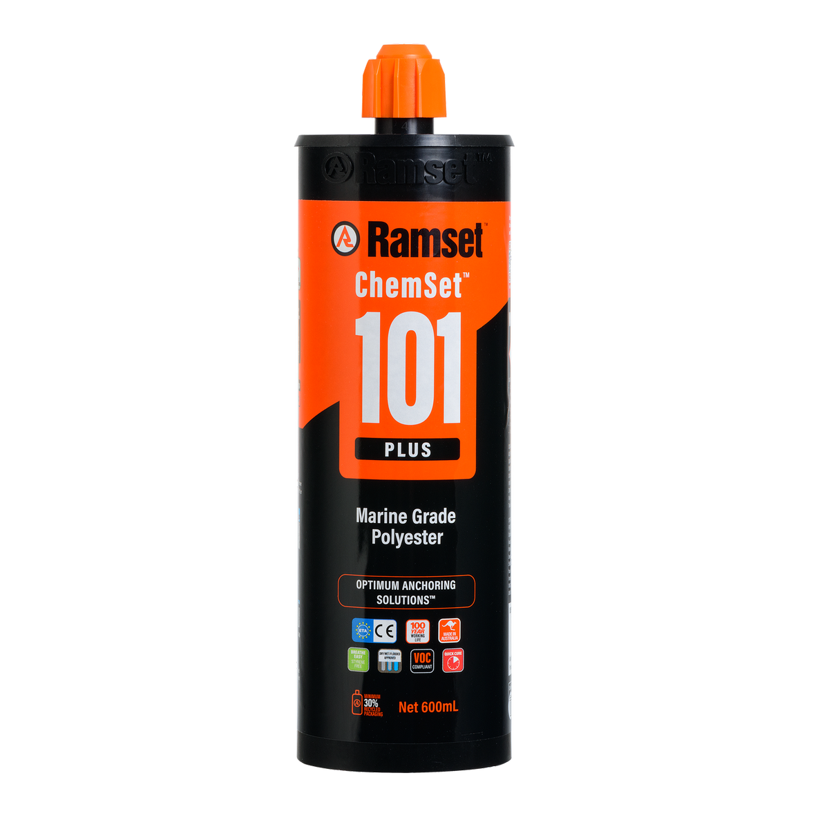 Ramset ChemSet 101 Plus 600ml Polyester Chemical Anchoring Adhesive