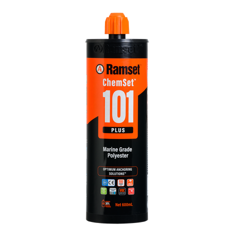 Ramset ChemSet 101 Plus 600ml Polyester Chemical Anchoring Adhesive