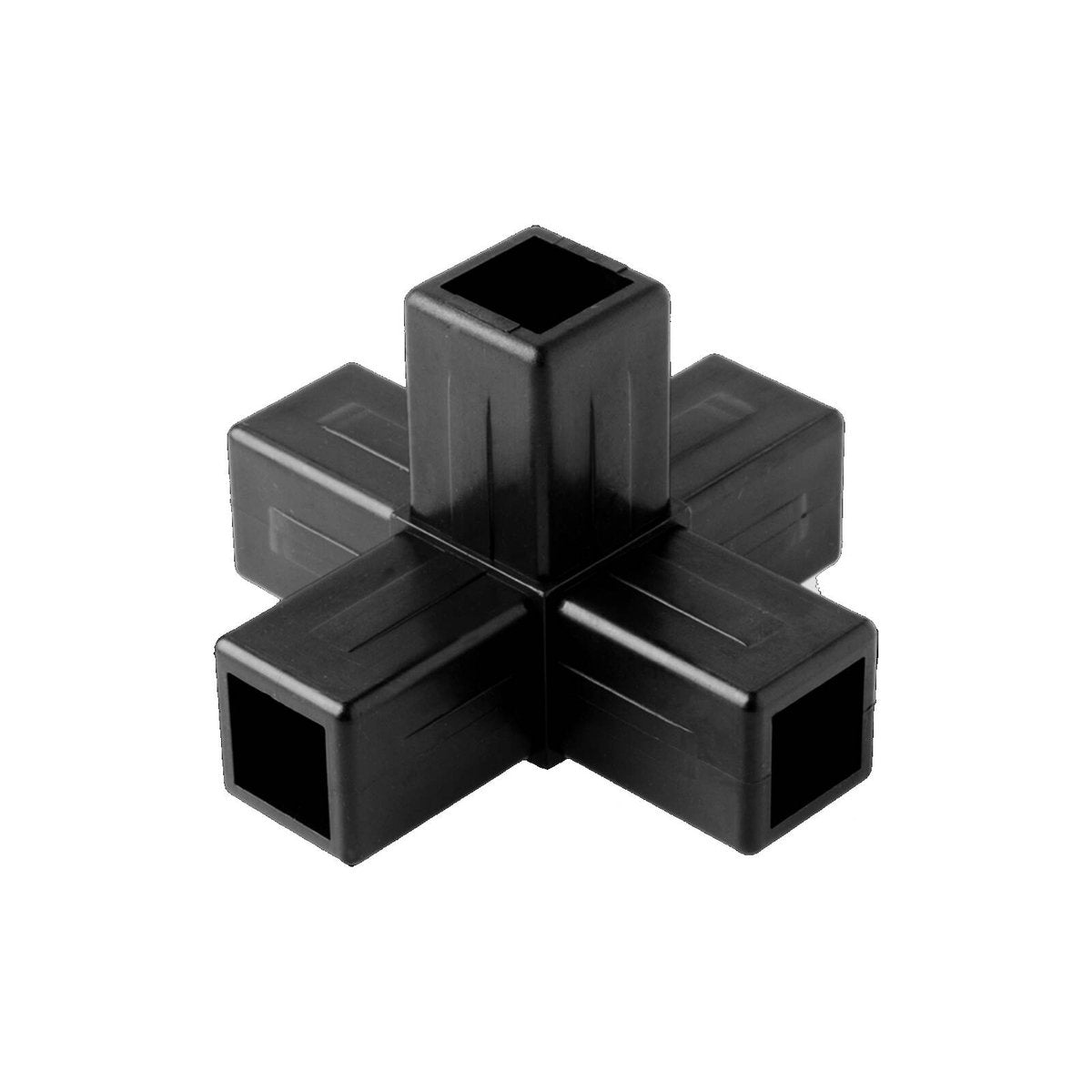 Metal Mate 5 Way Connect-It Joiner, Black Plastic
