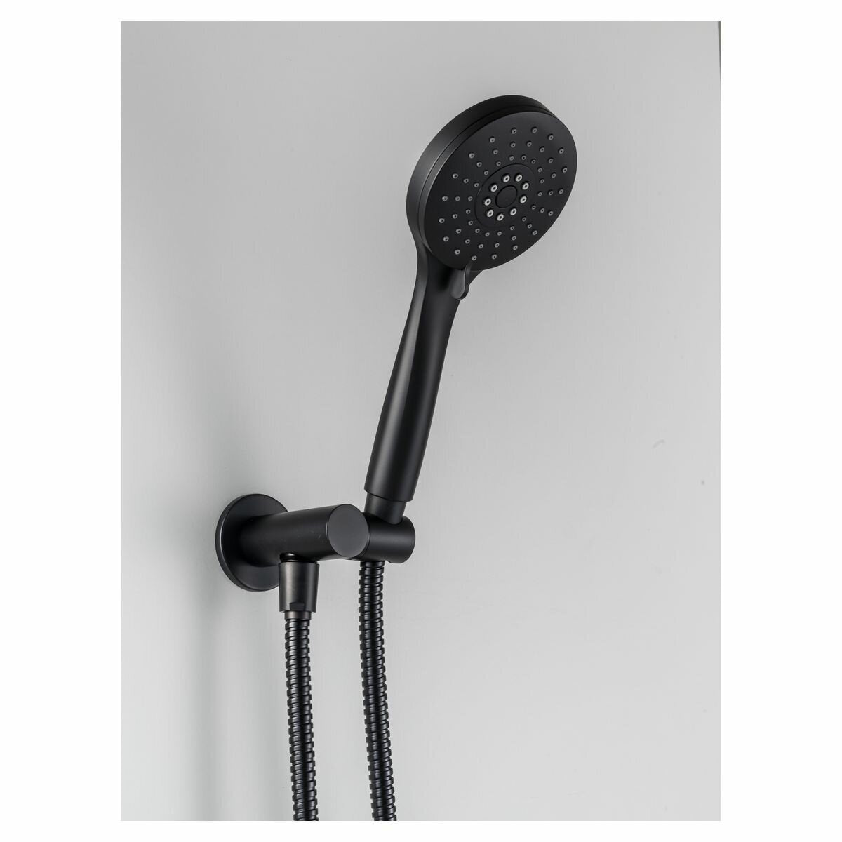 Rogerseller Tonic Hand Shower on Integrated Union - Matte Black - Australian Made - 3506003211