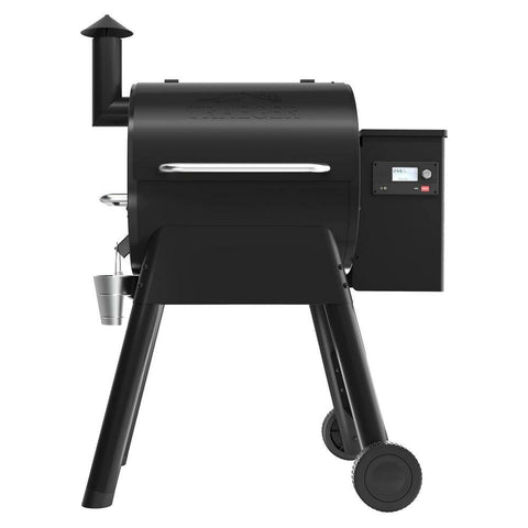 Traeger Pro 575 Wood Pellet Grill - WiFIRE, D2 Direct Drive, Transport Wheels, Black - TFB57GLEC
