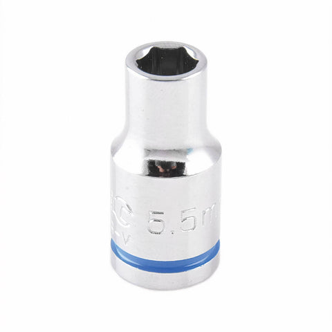 Kincrome 5.5mm 1/4" Drive Socket, 6 Point Chrome Vanadium Mirror Polish