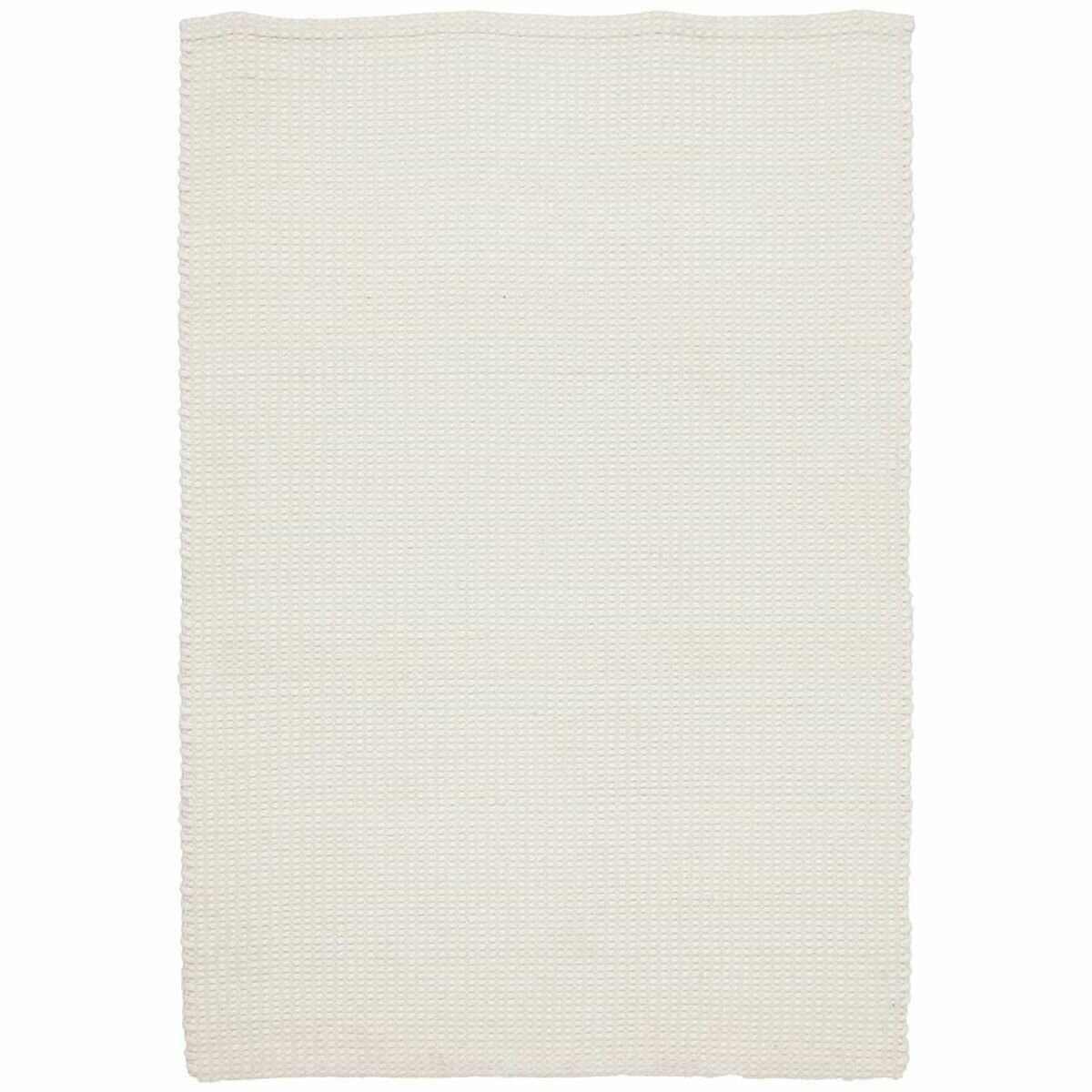 Rug Culture Skandi medium natural white rug 225x155cm - hand loomed wool - SKAN300WHI225X155