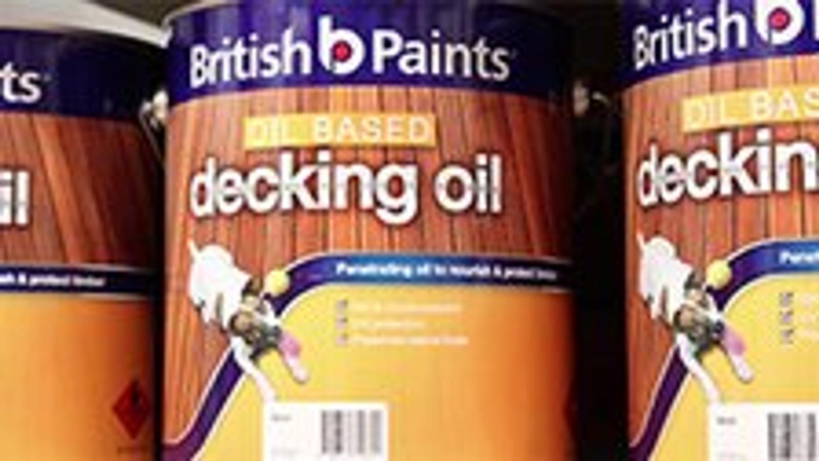 Timber Protect Decking Oil 4L Natural, Oil Based, UV Resistant & Waterproof Exterior