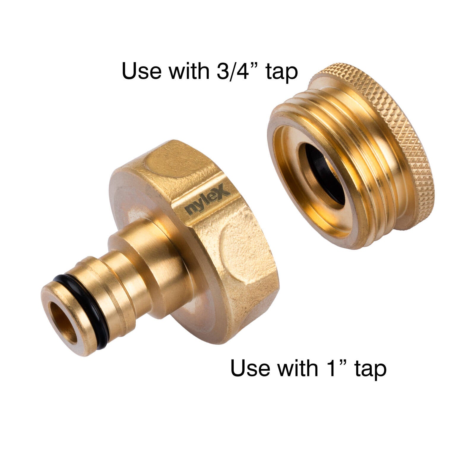 Nylex 12mm Brass Tap Adaptor