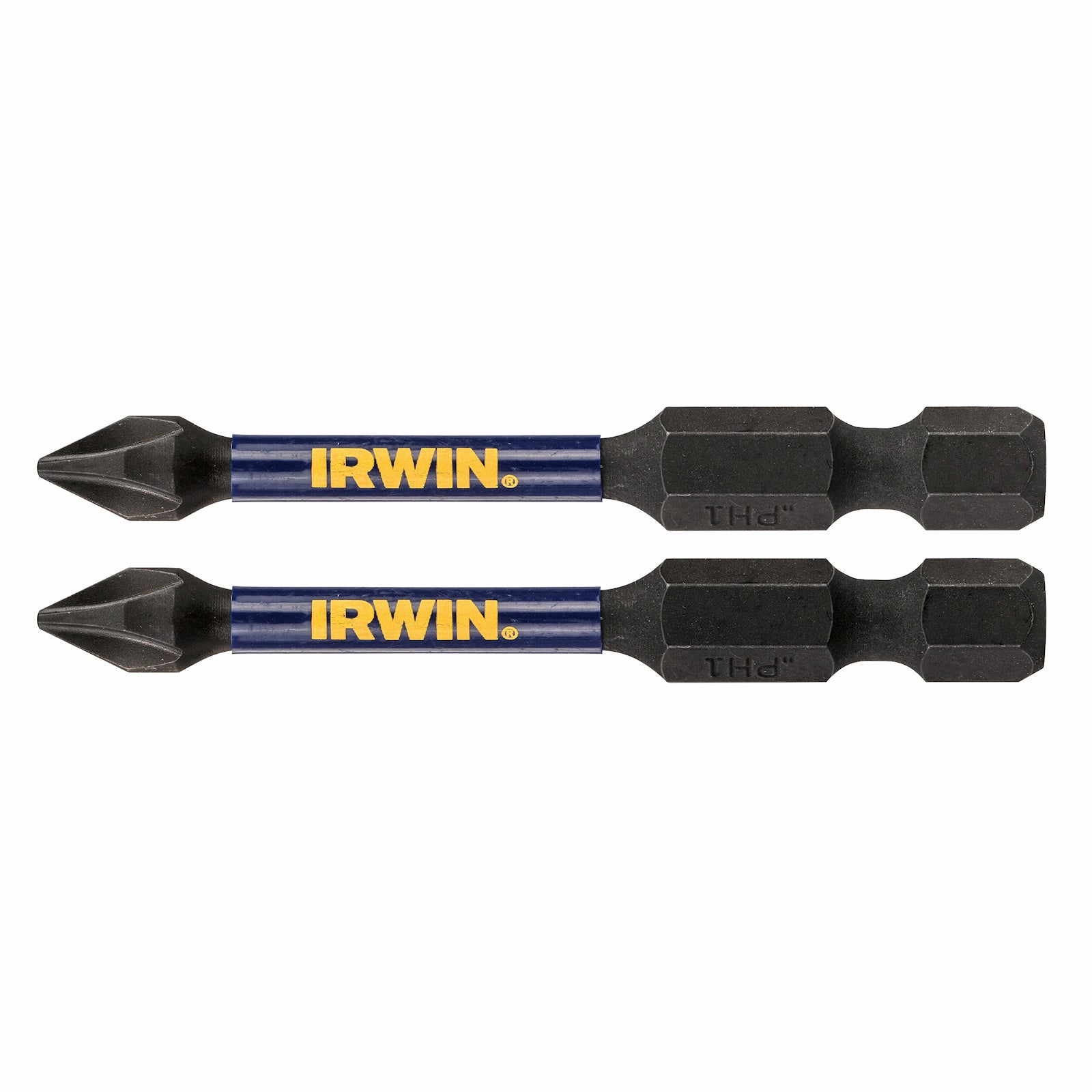 Irwin Impact Pro Performance 57mm PH1 Screwdriver Bit 2 Pack
