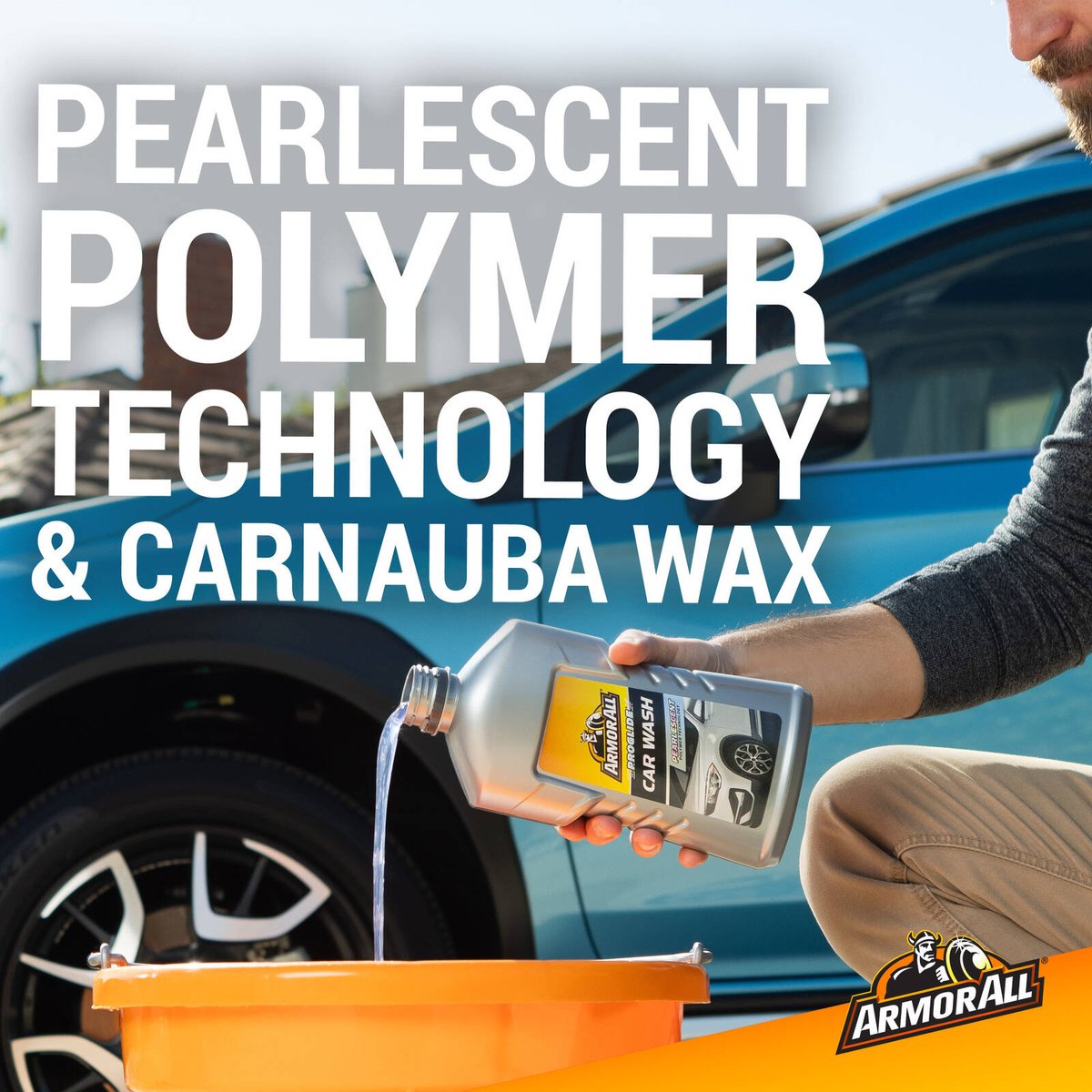 Armor All Proglide 1L Car Wash and Car Wax with Carnauba