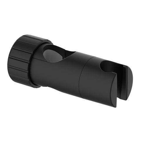 evekare 32mm Matte Black Shower Slider with Rail Attachment