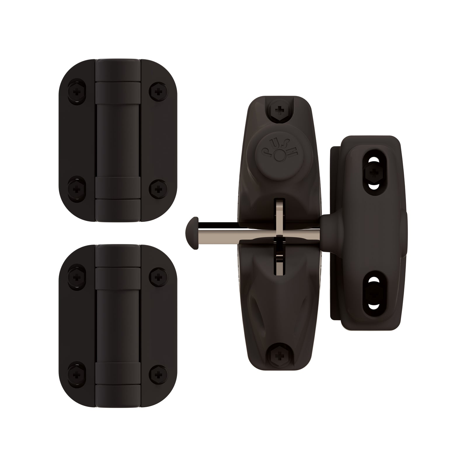 ProtectorAl G8Safe Monument Double-Sided Gravity Latch & Adjustable Hinges Gate Kit
