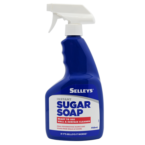 Selleys 750ml Instant Sugar Soap Spray, Ready to Use Wall & Surface Cleaner