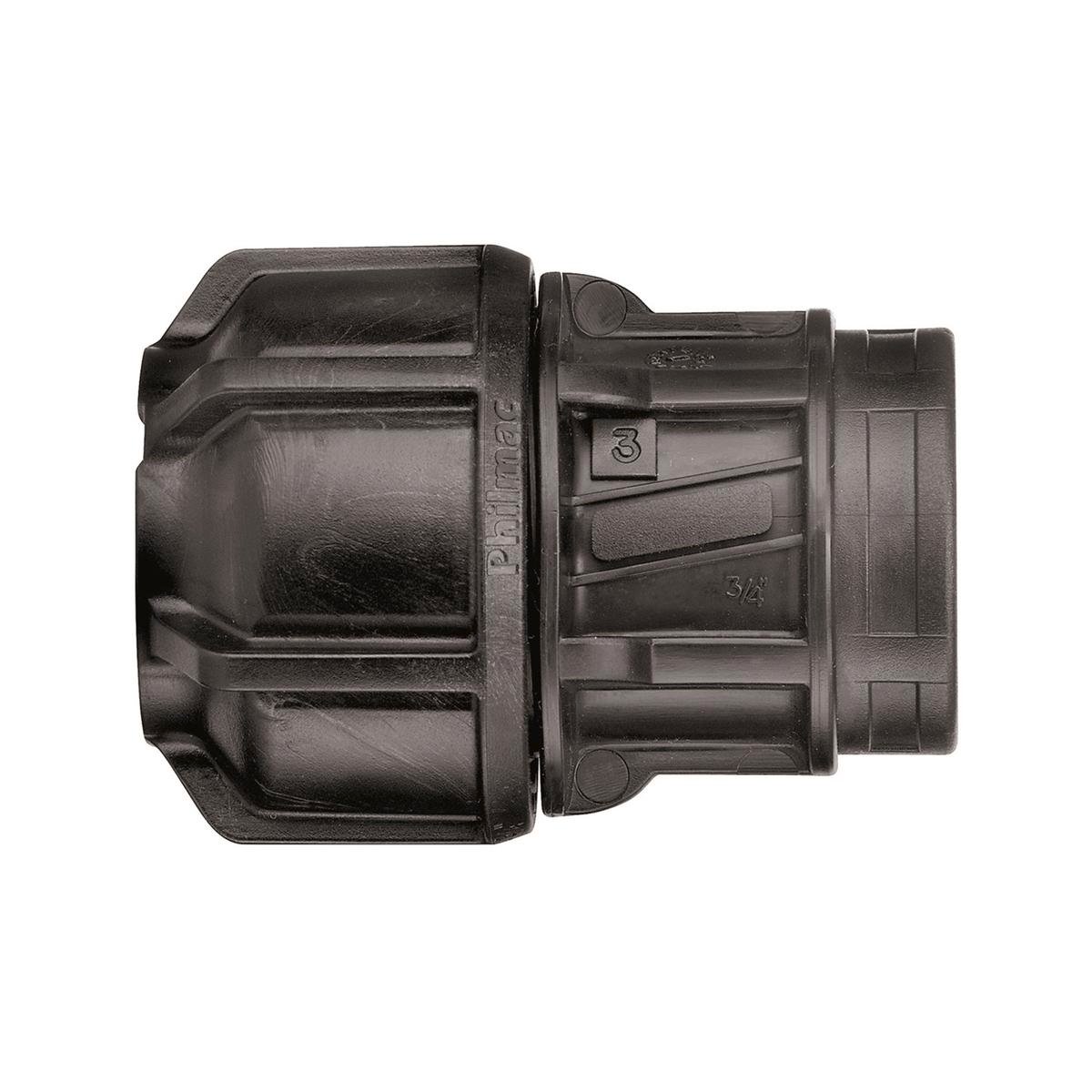 Philmac 3G Metric 32mm x 1-1/4in Poly Pipe End Connector Durable - SuperSaverAU - view 1
