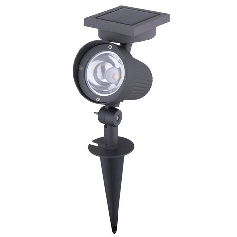 Arlec 30 Lumen Solar LED Garden Spot Light Ground Stake LVS020