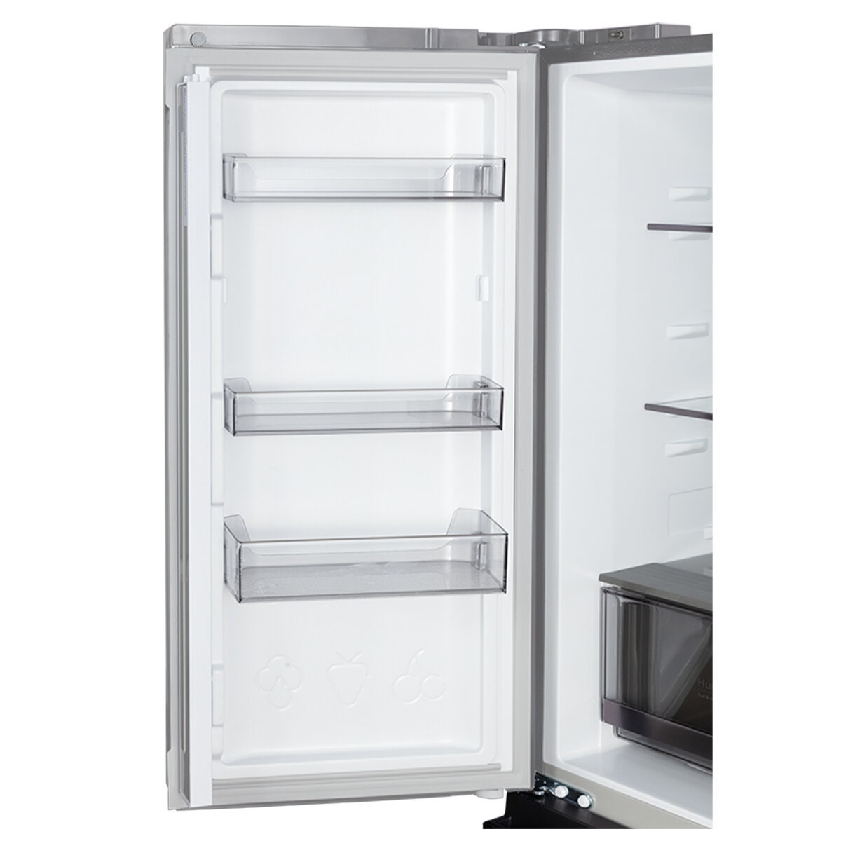 CHiQ 503L French Door Fridge - Silver, Inverter System, Frost Free, Multi Airflow - CCD500NS