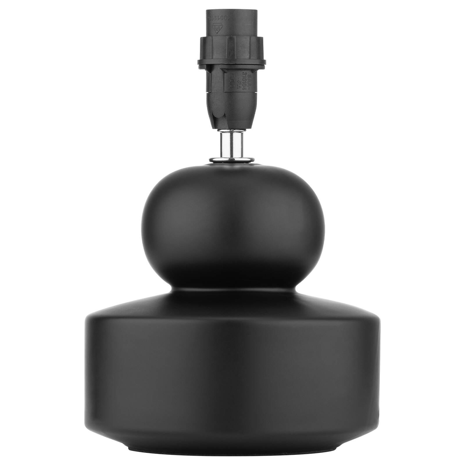 Verve Design Kiki Ceramic Lamp Base E14 AM018BK