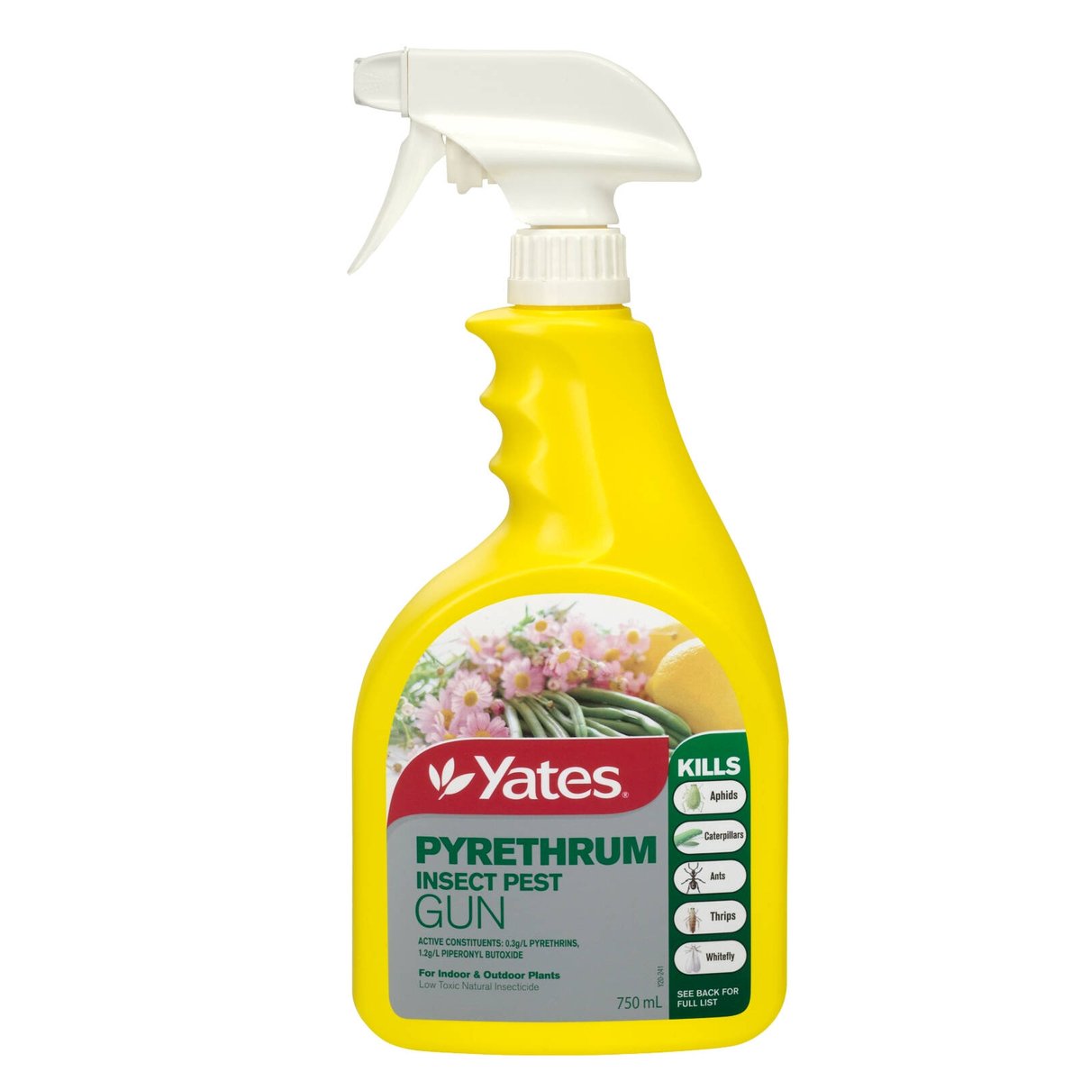 Yates 750ml Ready to Use Pyrethrum Insecticide, Fruit & Vegetable Friendly