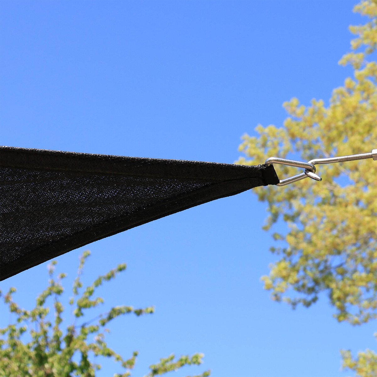 Coolaroo 5 x 3m Graphite Rectangle Commercial Grade Shade Sail - 95% UV Block