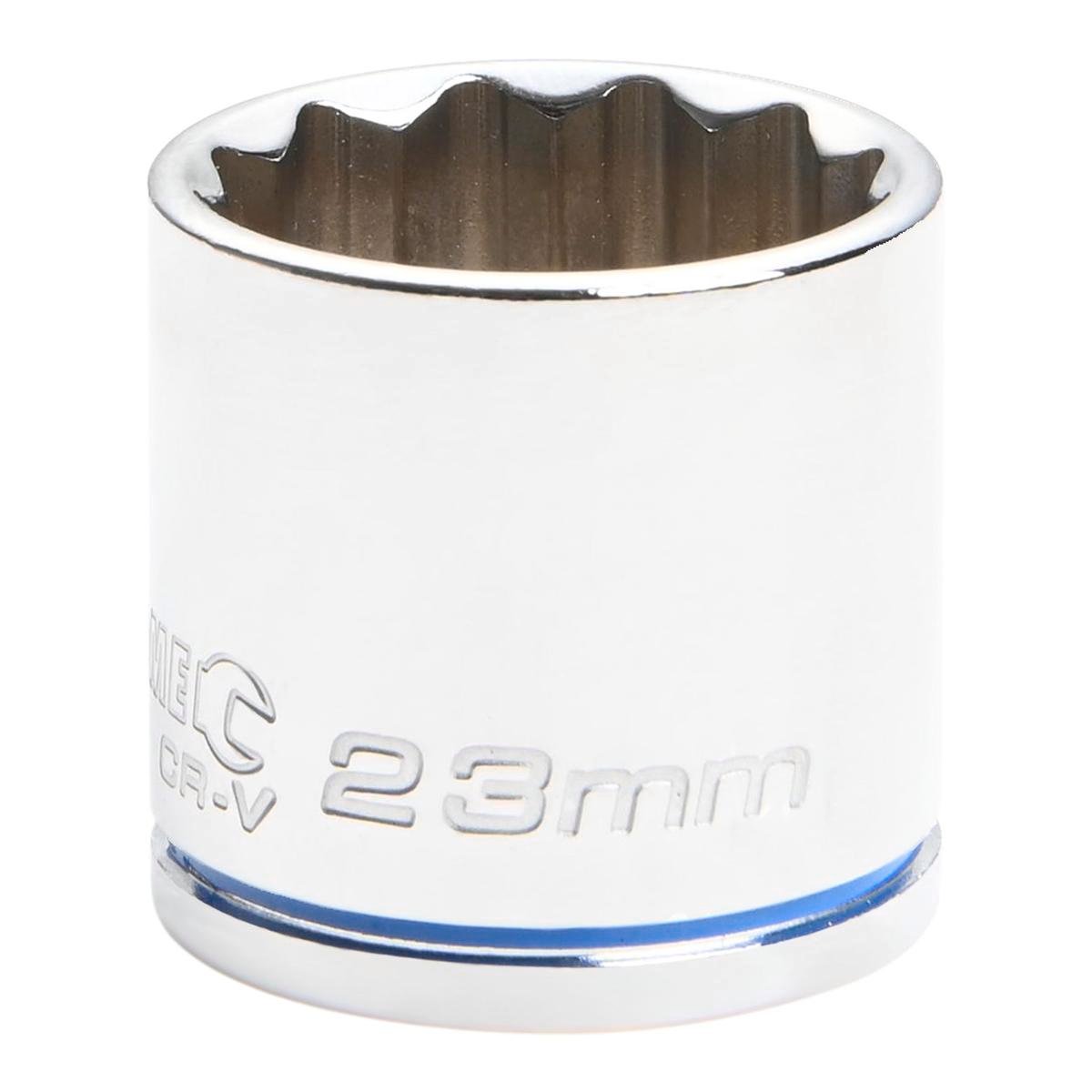 Kincrome 23mm 3/8 Drive Socket - Chrome Vanadium Steel - Rust Resistant - SuperSaverAU - view 1