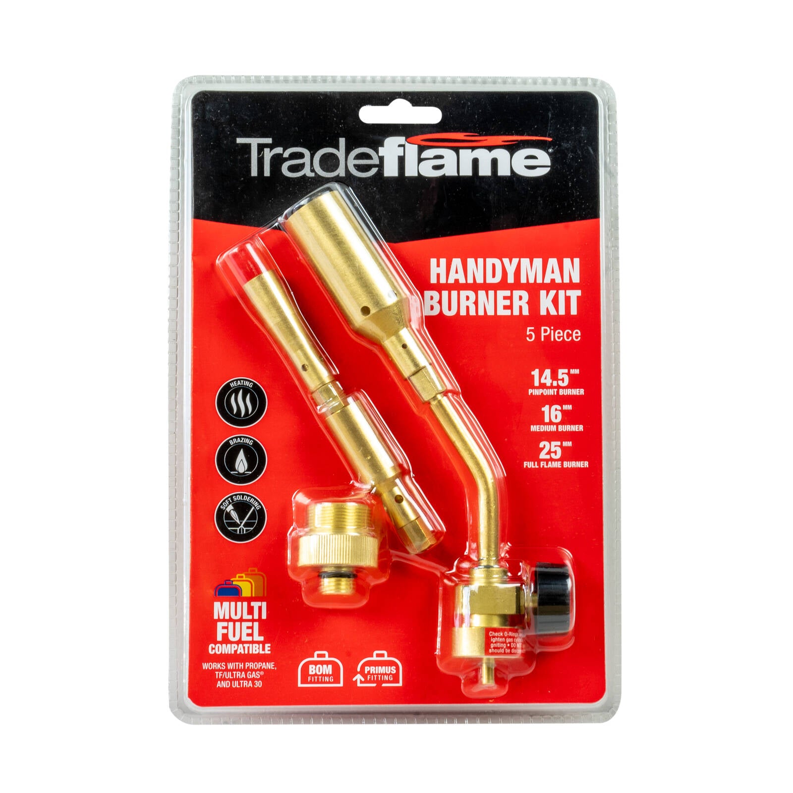 Tradeflame Handyman Burner Kit 5 Piece