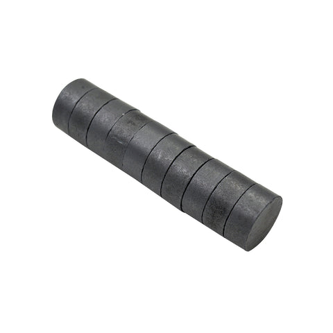 Everhang 12mm Ceramic Disc Magnet 10 Pack Ferrite Round