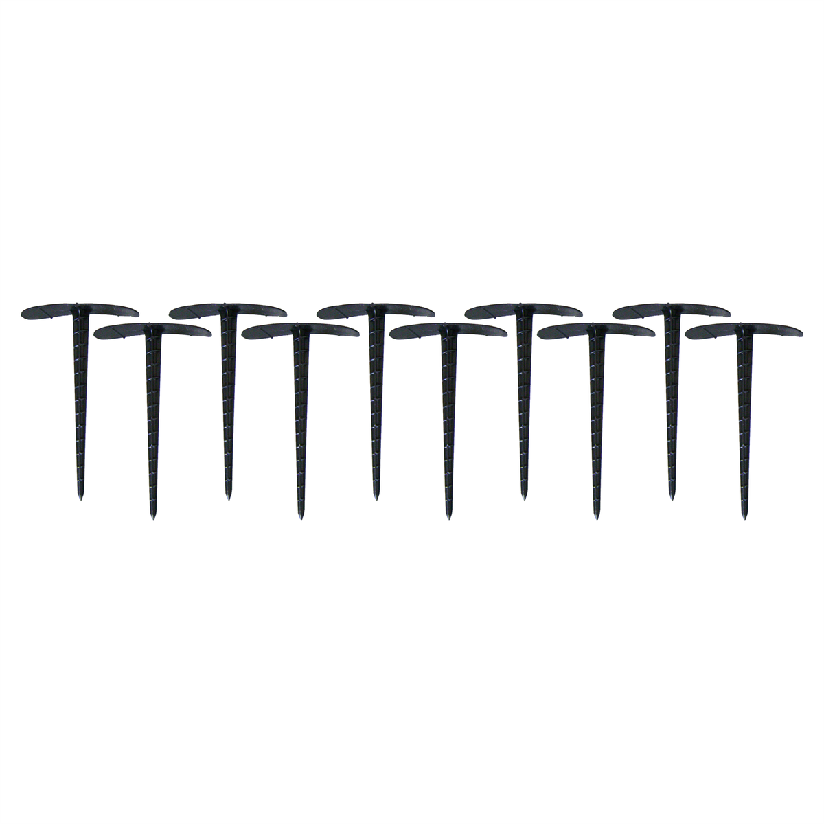 Lotus Collection 14cm Weedmat Pin 10 Pack with Large Flat Head